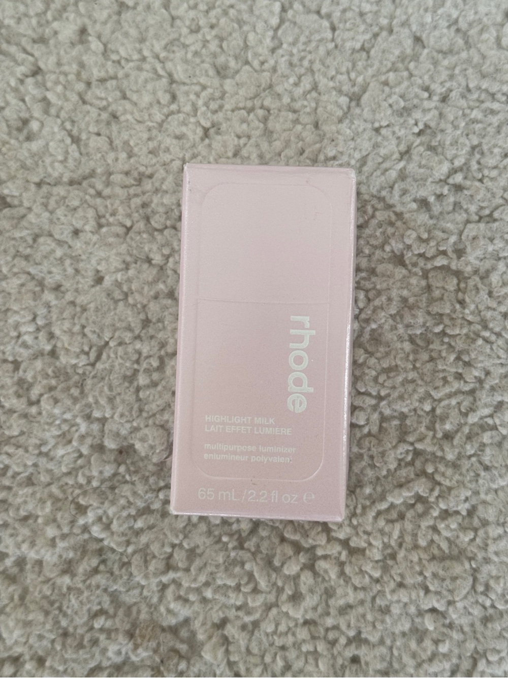 RHODE Highlight Milk Luminizer Soft Pearl Pink NIB - Picture 7 of 9